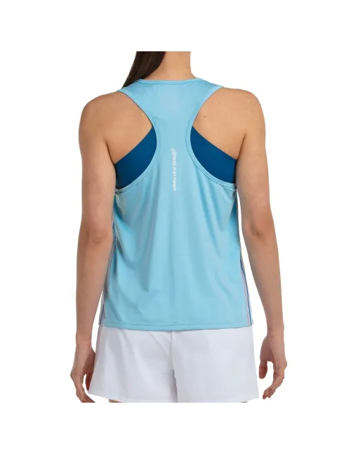 CAMISETA TIRANTES BULLPADEL MUJER DURANTA 073 AZUL CLARO | Ofertas de pádel
